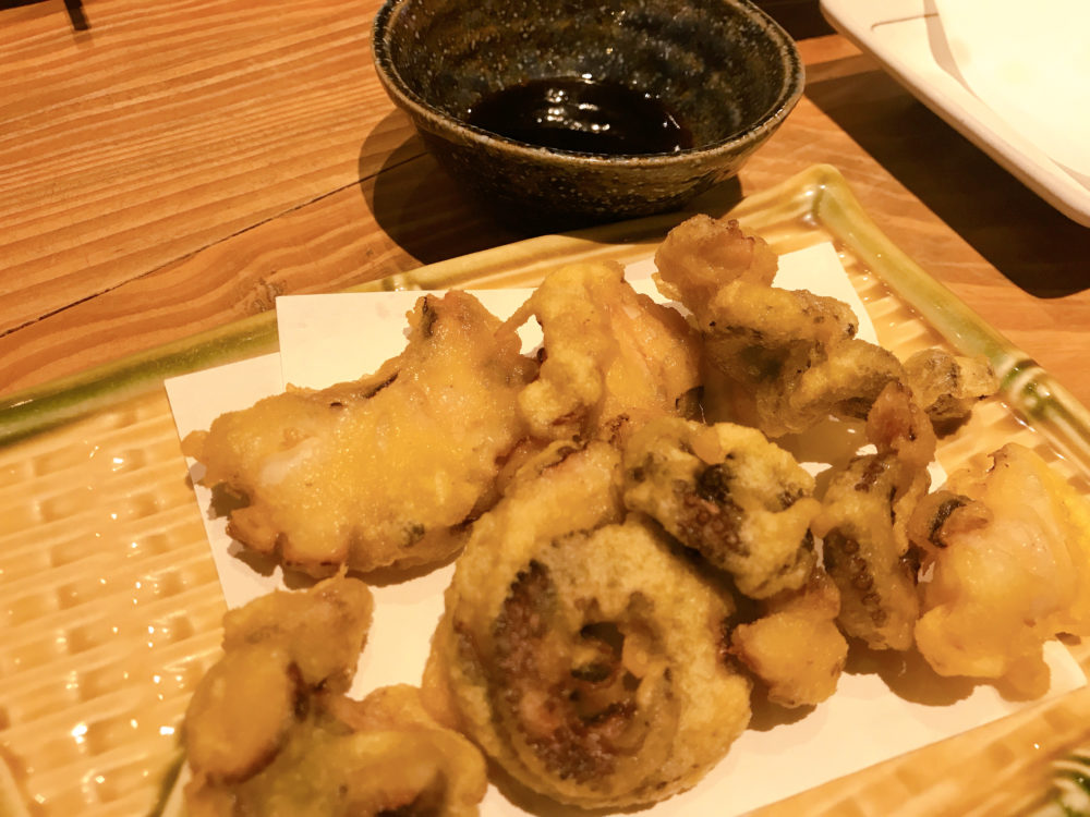 タコの天ぷら