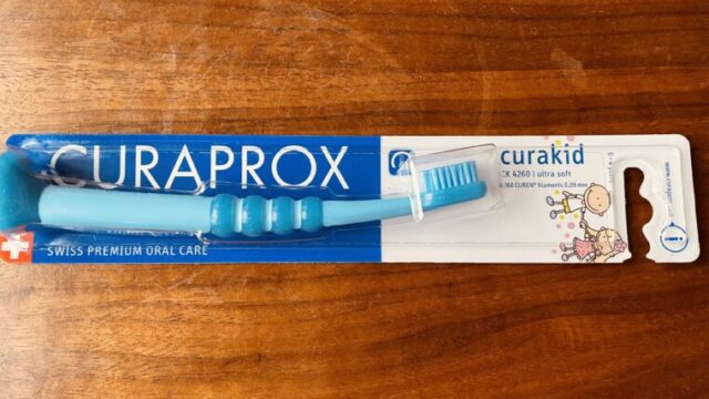 【実物レビュー】子供の歯ブラシは、クラプロックスのクラキッズ 